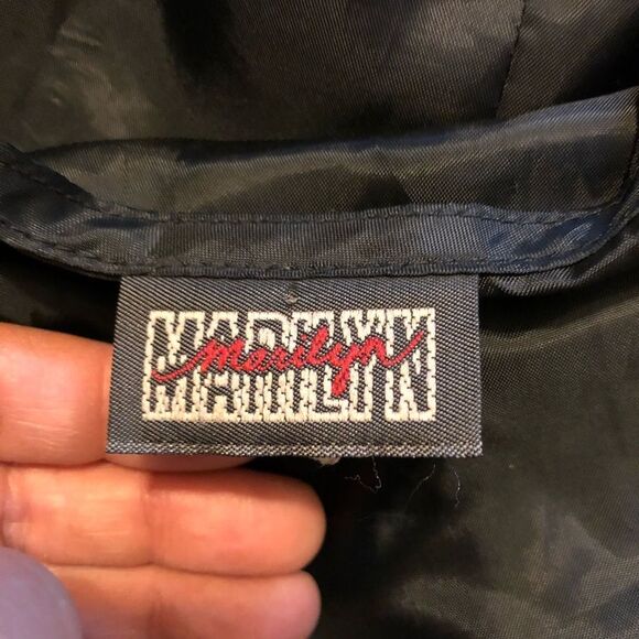 Vintage 1980s Marilyn Blue Green Plaid Tartan Vest 12 - Picture 7 of 8